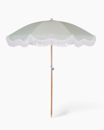 Classy Beach Umbrella - The Janeiro Green