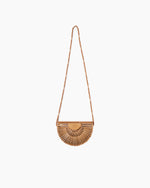 Half Moon Bamboo Purse